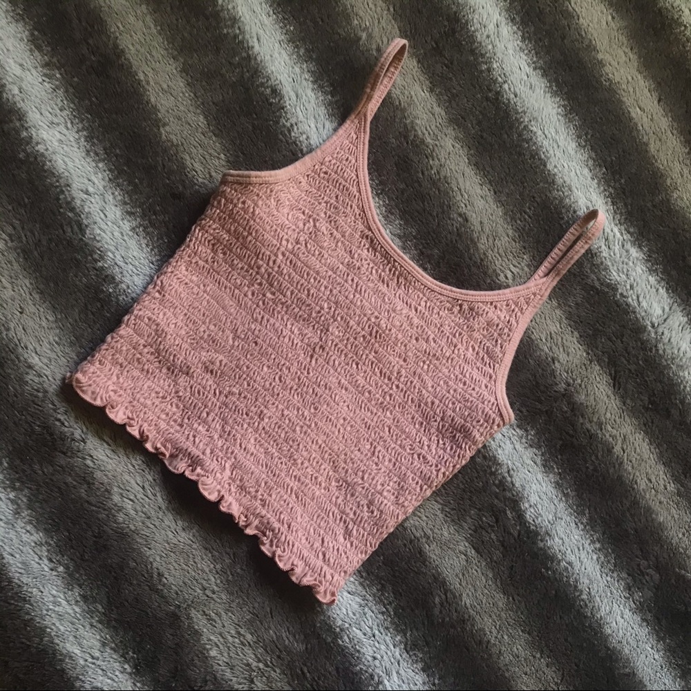 🌸 RIBBED CROPPED TOP🌸